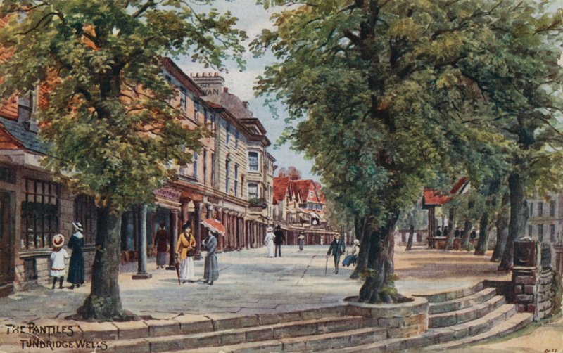 The Pantiles, Tunbridge Wells autorstwa Alfred Robert Quinton
