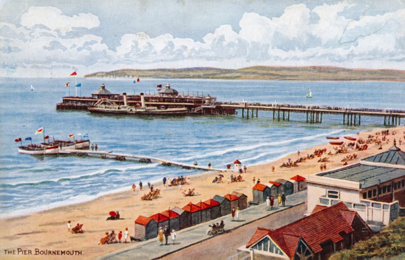 Molo, Bournemouth autorstwa Alfred Robert Quinton