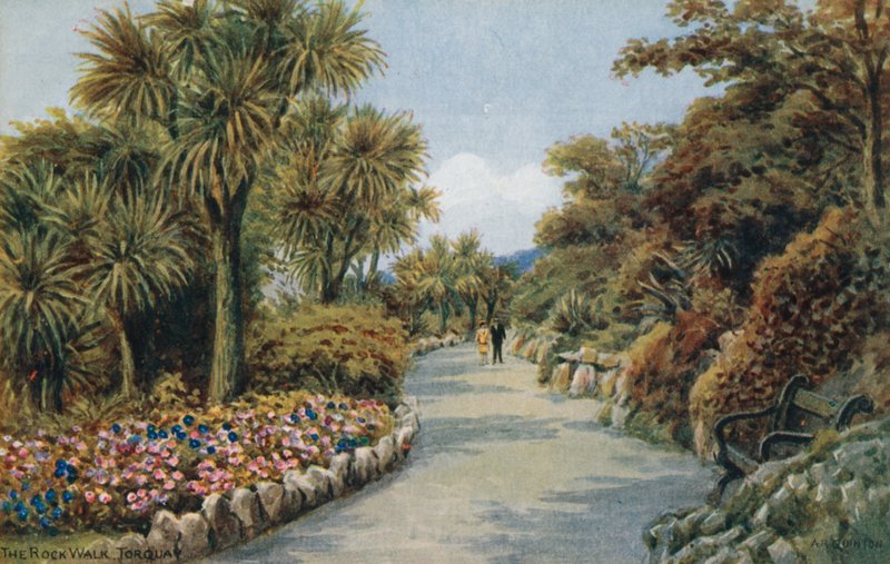 The Rock Walk, Torquay autorstwa Alfred Robert Quinton