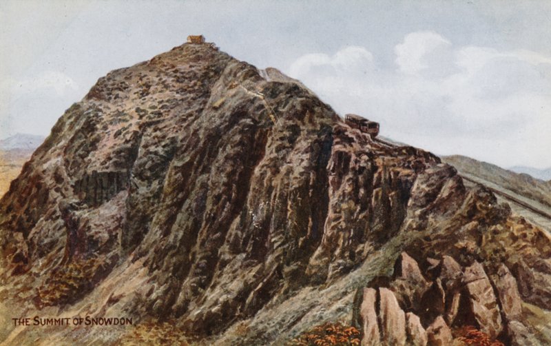 Szczyt Snowdon autorstwa Alfred Robert Quinton