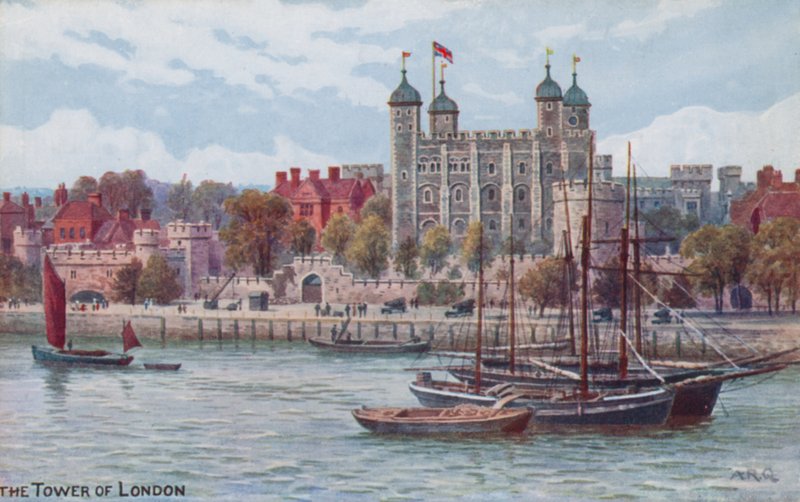 Tower of London autorstwa Alfred Robert Quinton