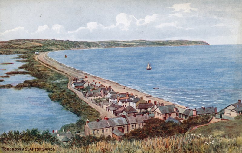 Torcross i Slapton Sands autorstwa Alfred Robert Quinton