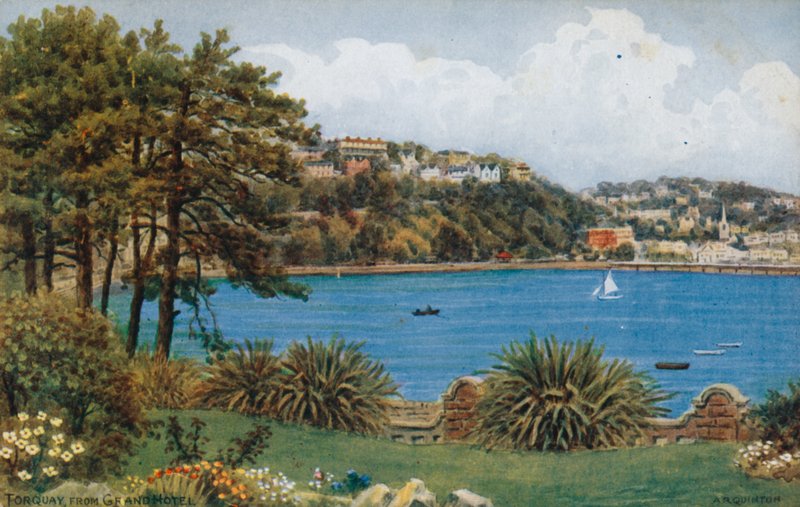 Torquay, od Gf i hotelu? autorstwa Alfred Robert Quinton