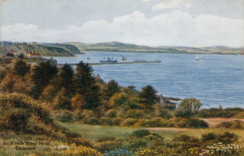 Widok z Berry Head, Brixham autorstwa Alfred Robert Quinton