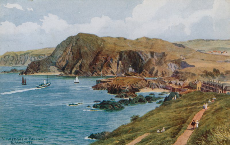 Widok z Capstone, Ilfracombe autorstwa Alfred Robert Quinton