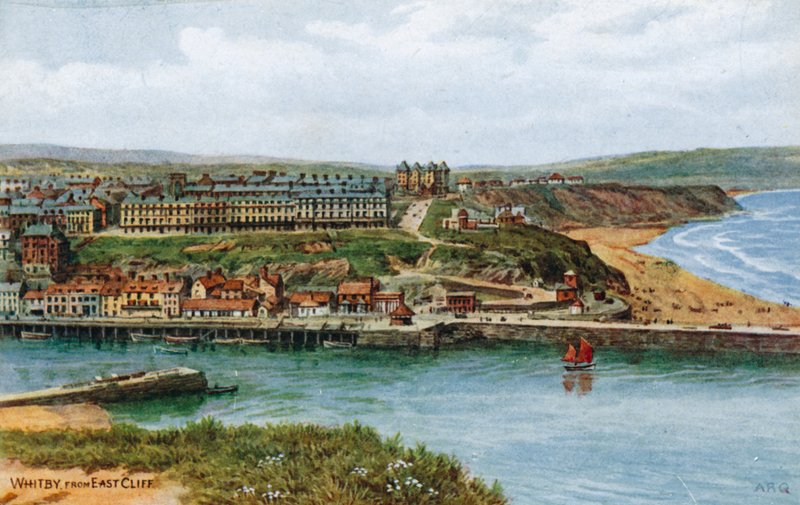 Whitby, z East Cliff autorstwa Alfred Robert Quinton