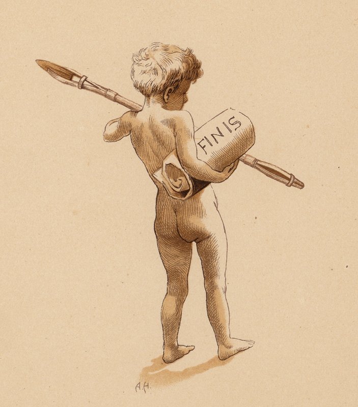 Finis (druk kolorowy) autorstwa Alice Havers