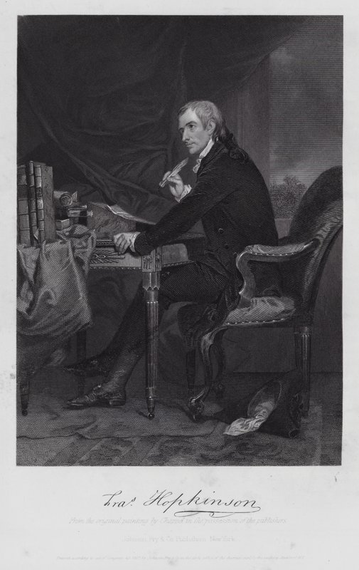Francis Hopkinson (Grawerowanie) autorstwa Alonzo (after) Chappel