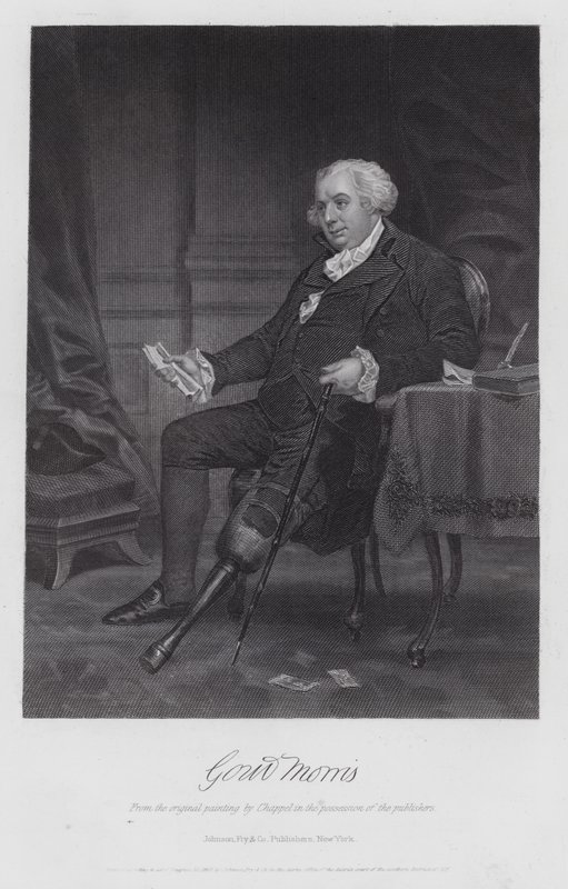 Gouvernour Morris (rycina) autorstwa Alonzo (after) Chappel