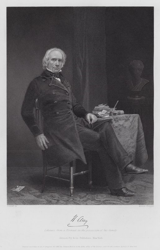 Henry Clay (Grawerowanie) autorstwa Alonzo (after) Chappel