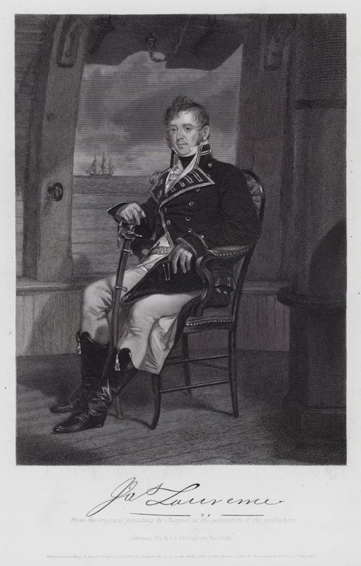 James Lawrence (Grawerowanie) autorstwa Alonzo (after) Chappel