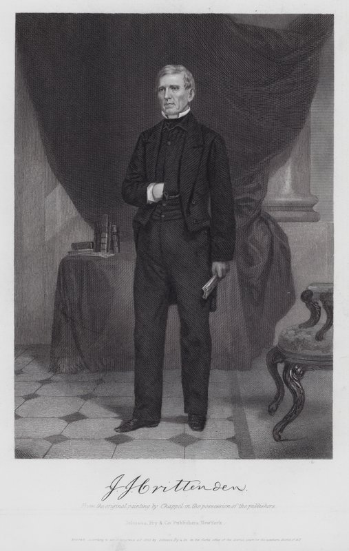 John J. Crittenden (Grawerowanie) autorstwa Alonzo (after) Chappel