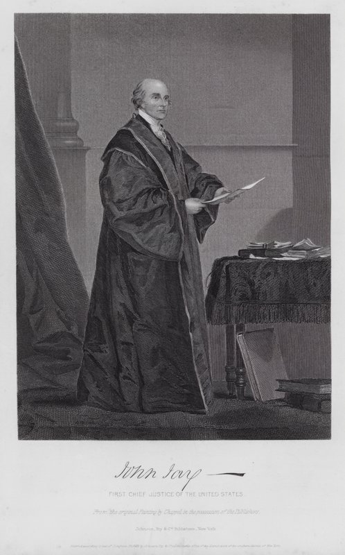 John Jay (grawerunek) autorstwa Alonzo (after) Chappel