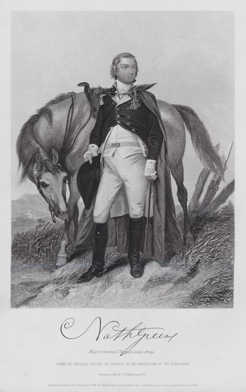 Nathaniel Greene (Grawerowanie) autorstwa Alonzo (after) Chappel