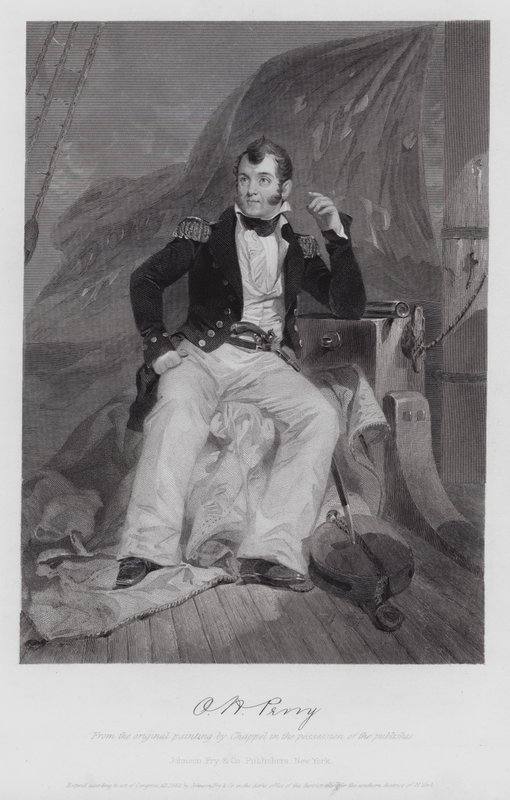 Oliver Hazard Perry (grawerunek) autorstwa Alonzo (after) Chappel