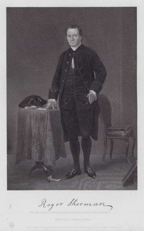 Roger Sherman (grawerunek) autorstwa Alonzo (after) Chappel