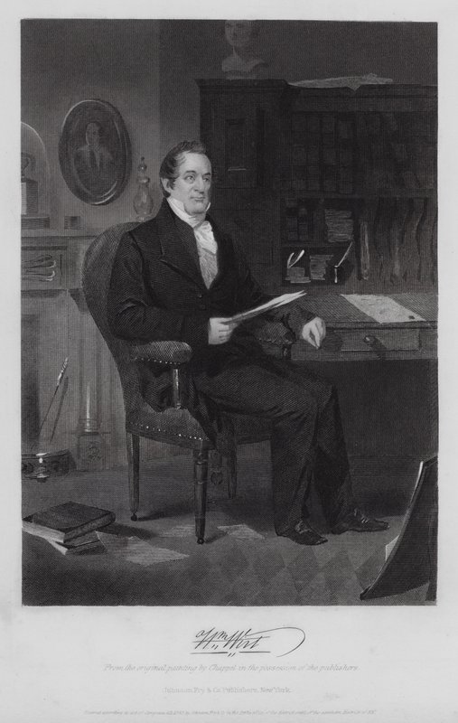 William Wirt (Grawerowanie) autorstwa Alonzo (after) Chappel