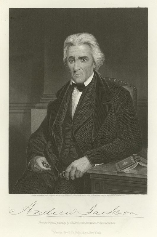 Andrew Jackson autorstwa Alonzo Chappel
