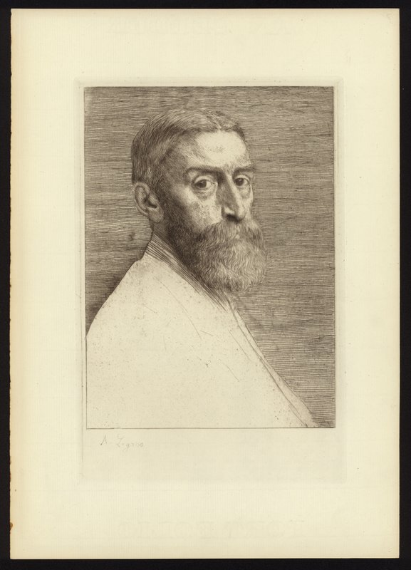 Sir Edward Poynter autorstwa Alphonse Legros