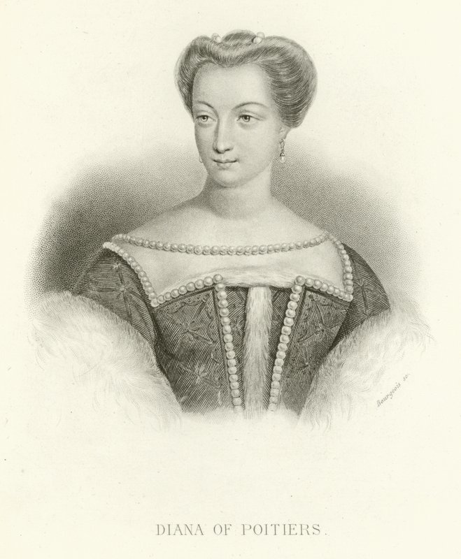 Diana z Poitiers autorstwa Alphonse Marie de Neuville