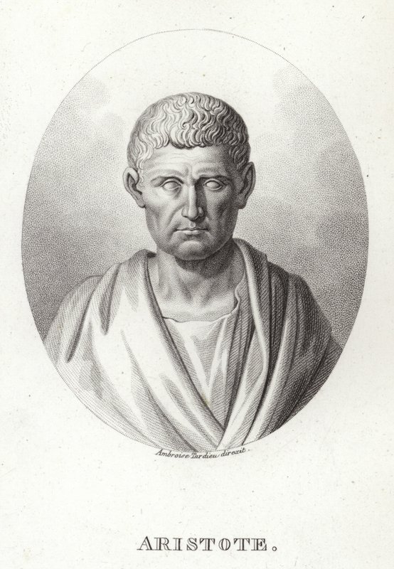 Arystoteles autorstwa Ambroise Tardieu