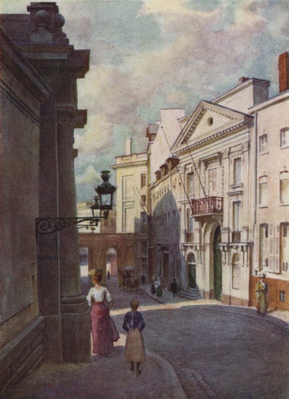 Rue de Namur, Bruksela autorstwa after Amedee Forestier