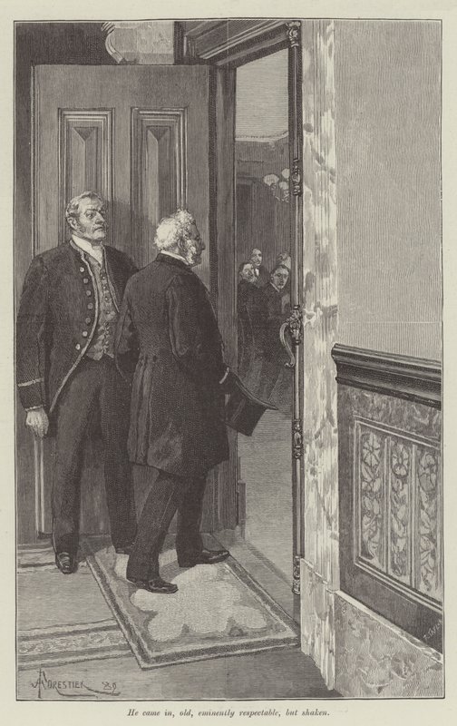 Ślepa miłość — Wilkie Collins autorstwa Amedee Forestier