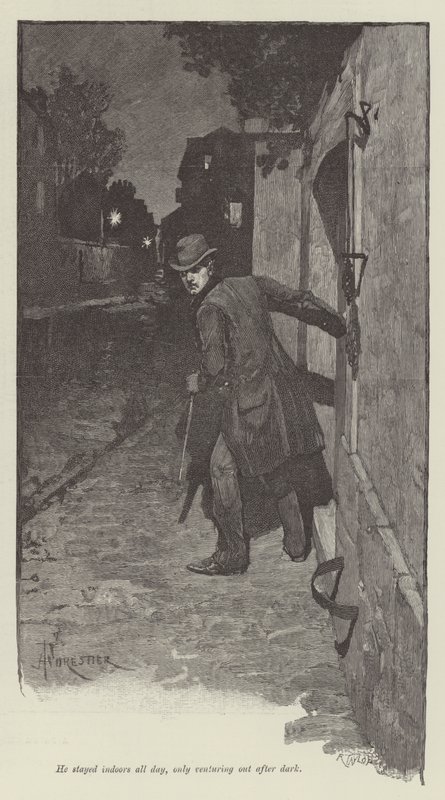 Ślepa miłość — Wilkie Collins autorstwa Amedee Forestier