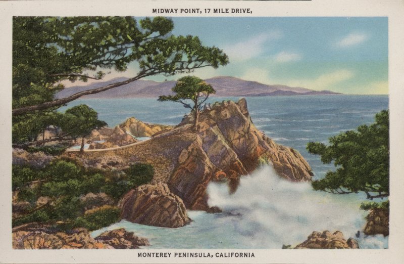 Kalifornia: Midway Point autorstwa American Photographer (after)