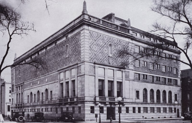 Chicago: The Racquet Club (zdjęcie czarno-białe) autorstwa American Photographer (after)