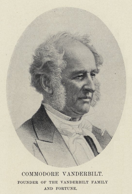 Komandor Vanderbilt (zdjęcie czarno-białe) autorstwa American Photographer