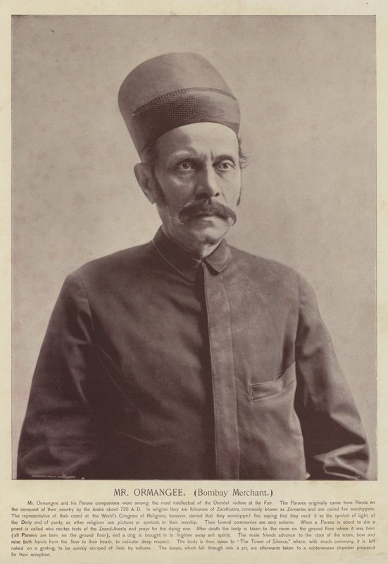 Pan Ormangee, kupiec z Bombaju autorstwa American Photographer