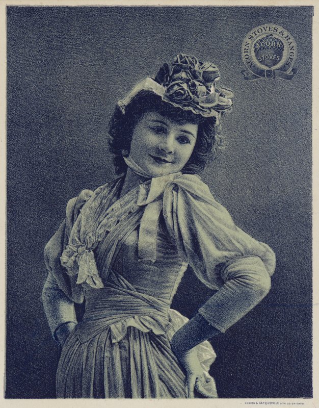 Elegancka dama autorstwa American School