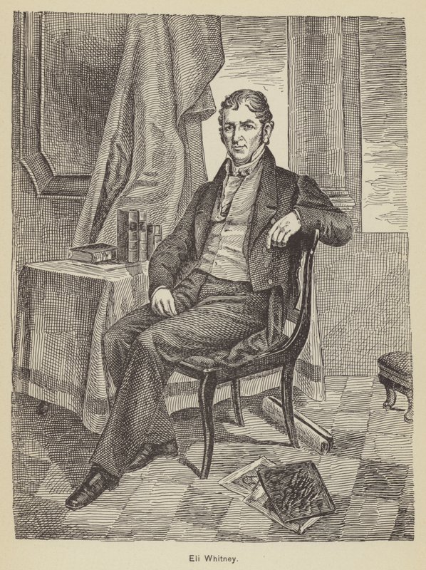 Eli Whitney (grawerunek) autorstwa American School