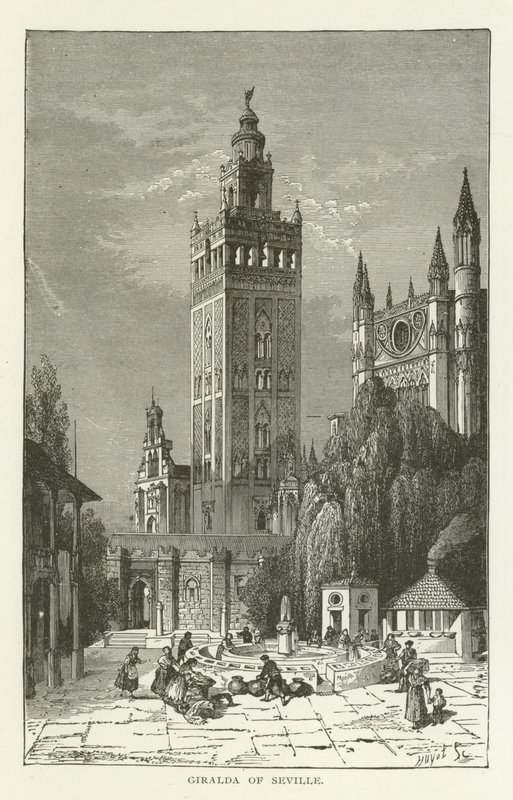Giralda z Sewilli autorstwa American School