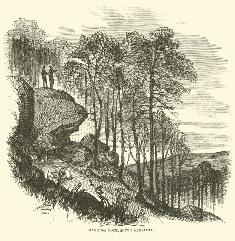 Wisząca Skała, Karolina Południowa, luty 1865 autorstwa American School