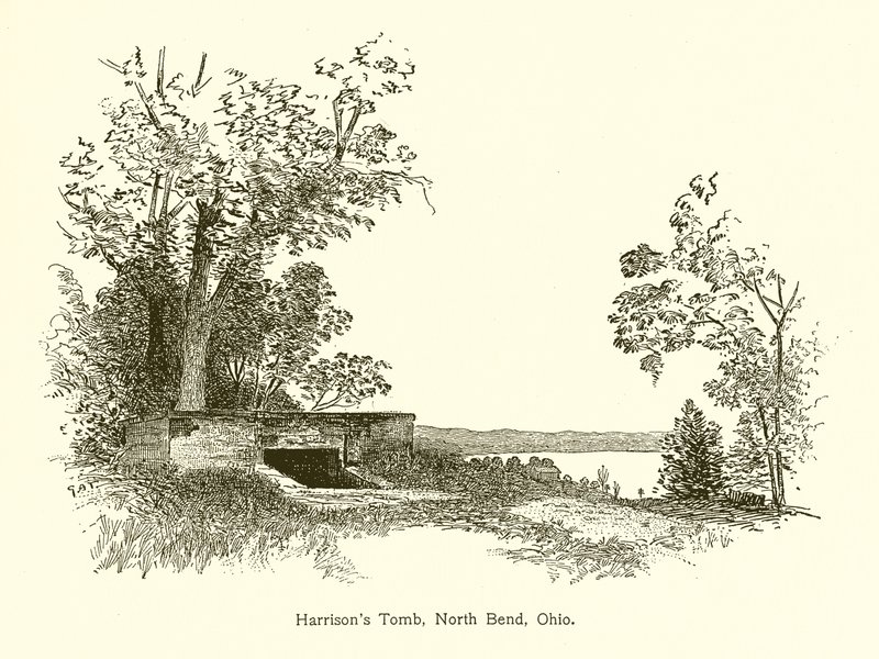Grobowiec Harrisona, North Bend, Ohio autorstwa American School