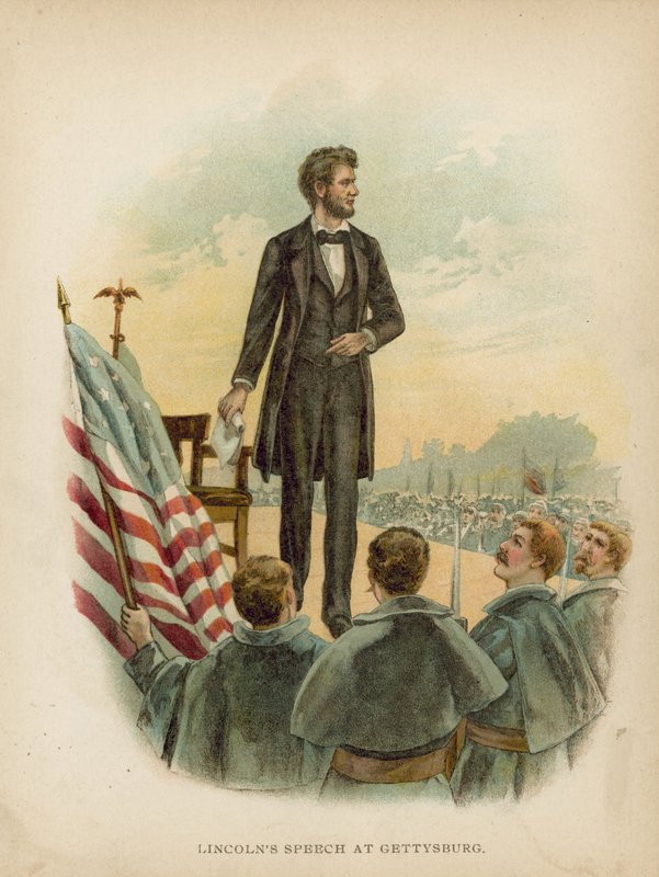 Przemówienie Lincolna w Gettysburgu autorstwa American School