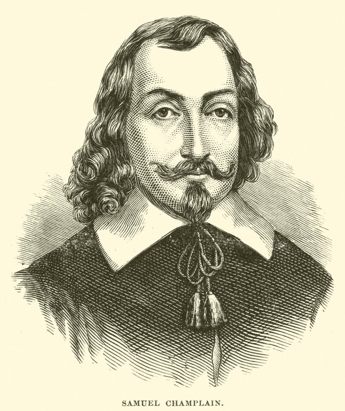 Samuel Champlain (grafika) autorstwa American School
