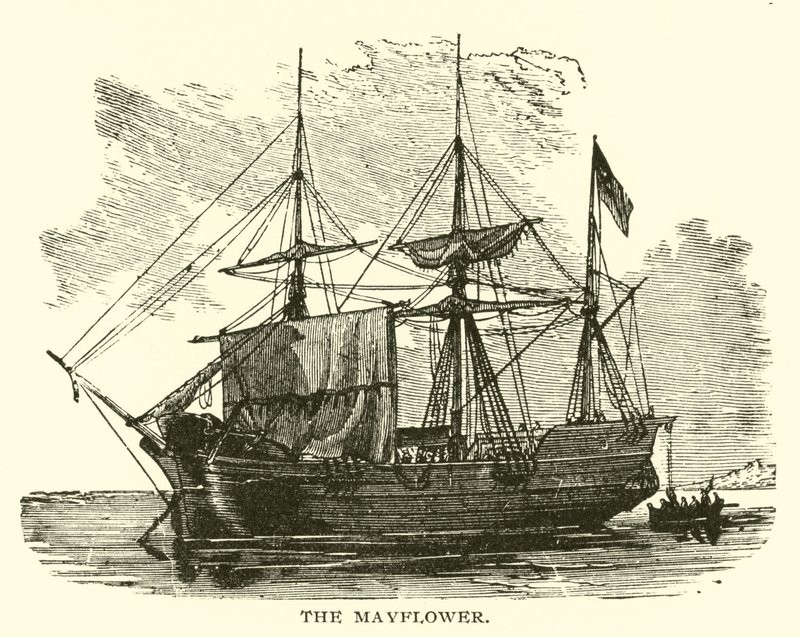 Mayflower autorstwa American School