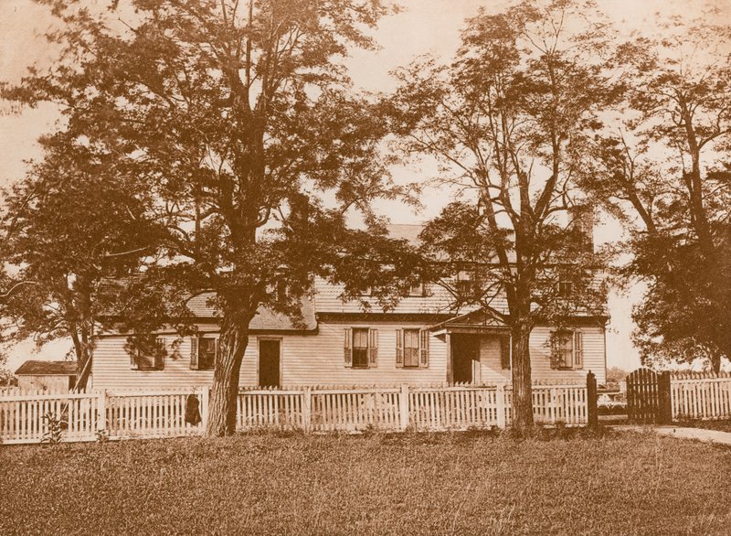 Moore House, Yorktown (fotograwiura) autorstwa American School