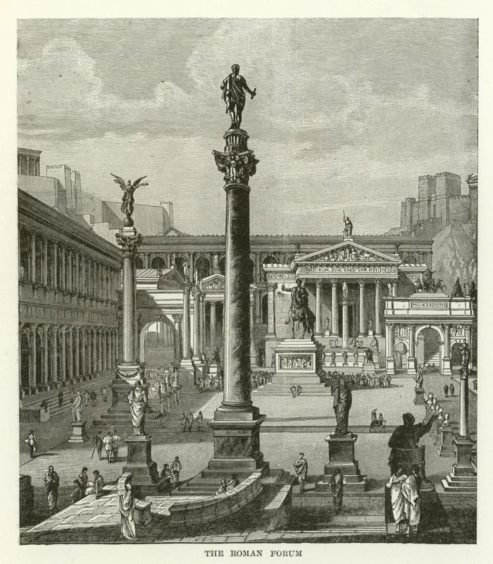 Forum Romanum autorstwa American School