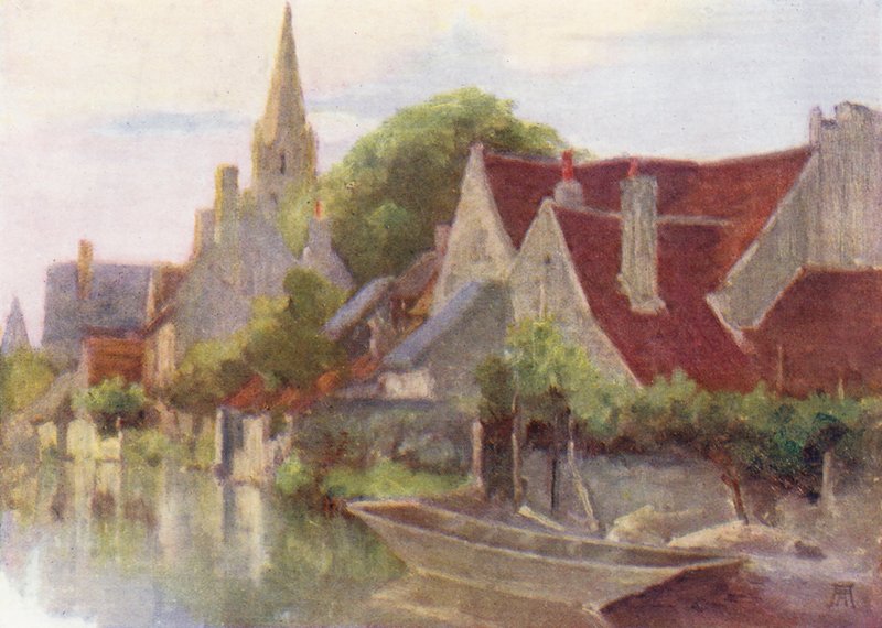 Beaulieu (druk kolorowy) autorstwa Amy B. Atkinson