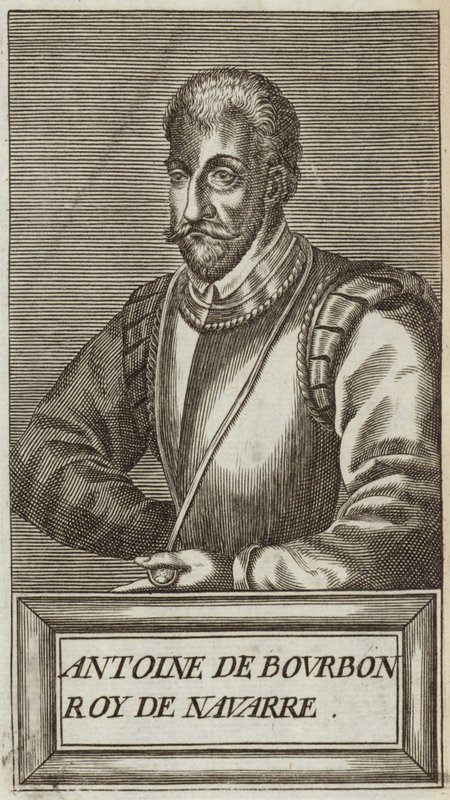 Antoine de Bourbon autorstwa Andre Thevet