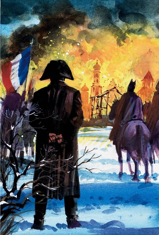 Scena koronacji i Napoleon autorstwa Andrew Howat