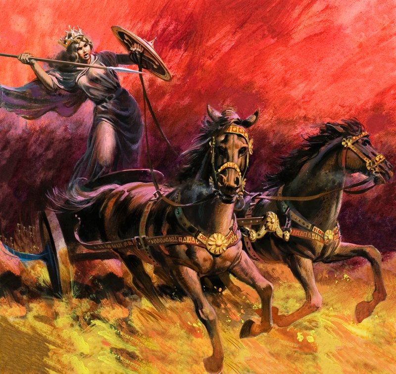 Królowa Boadicea autorstwa Andrew Howat