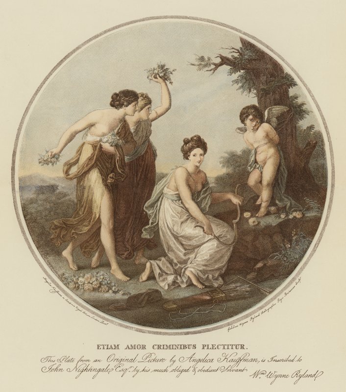 Kara Kupidyna autorstwa Angelica Kauffmann