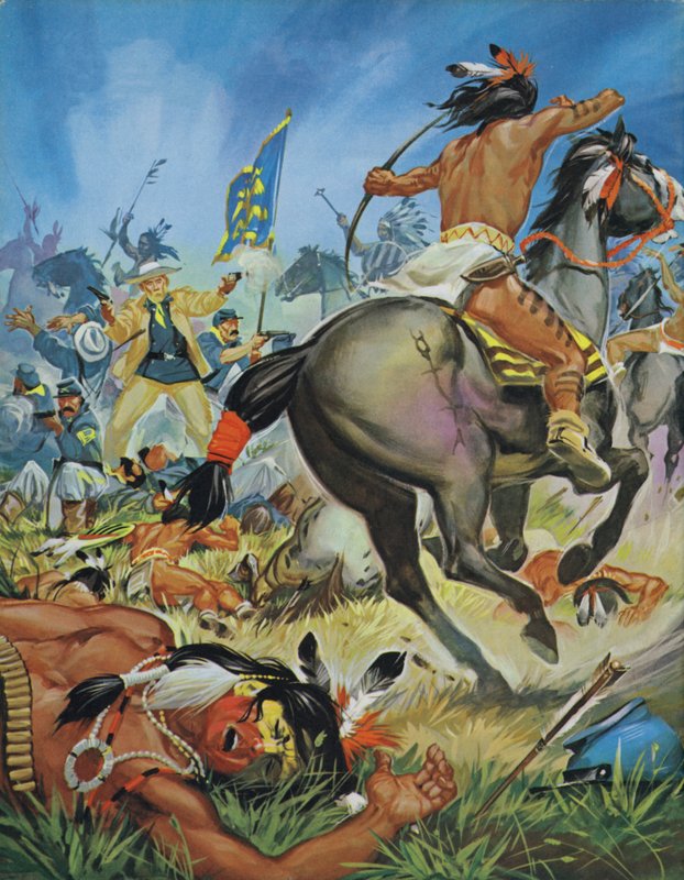 Ostatni bastion Custera autorstwa Angus McBride