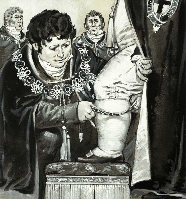 Potężni monarchowie: król bez królestwa autorstwa Angus McBride