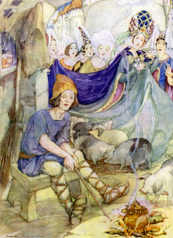 Świniopas autorstwa Anne after Anderson